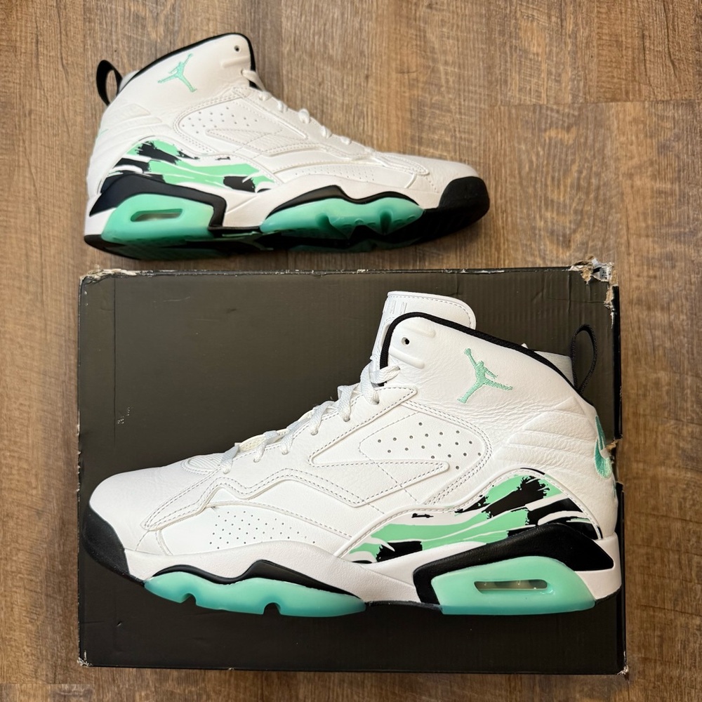 Nike Air Jordan MVP White Green Glow